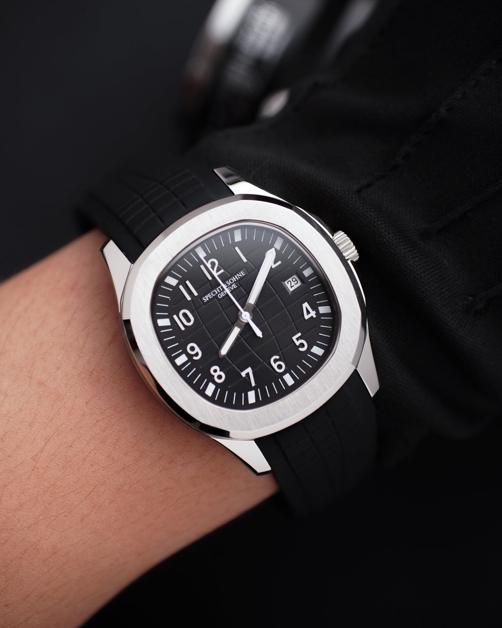 Specht & Söhne SP0008A2 Automático — Esportivo 40mm, pulseira de silicone, vista 4