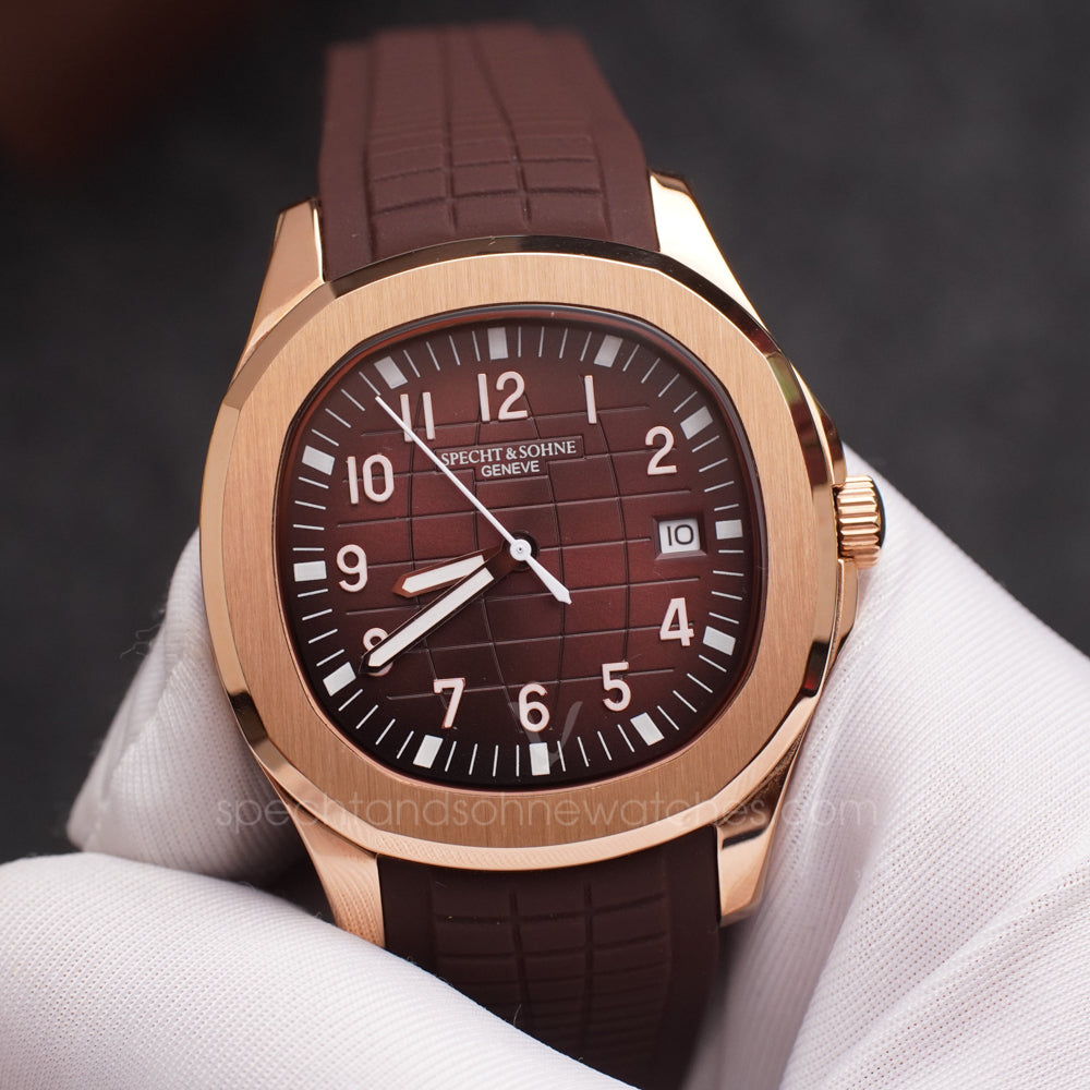Specht & Söhne SP0008A4 Automático — Esportivo 40mm, pulseira de silicone, vista 2