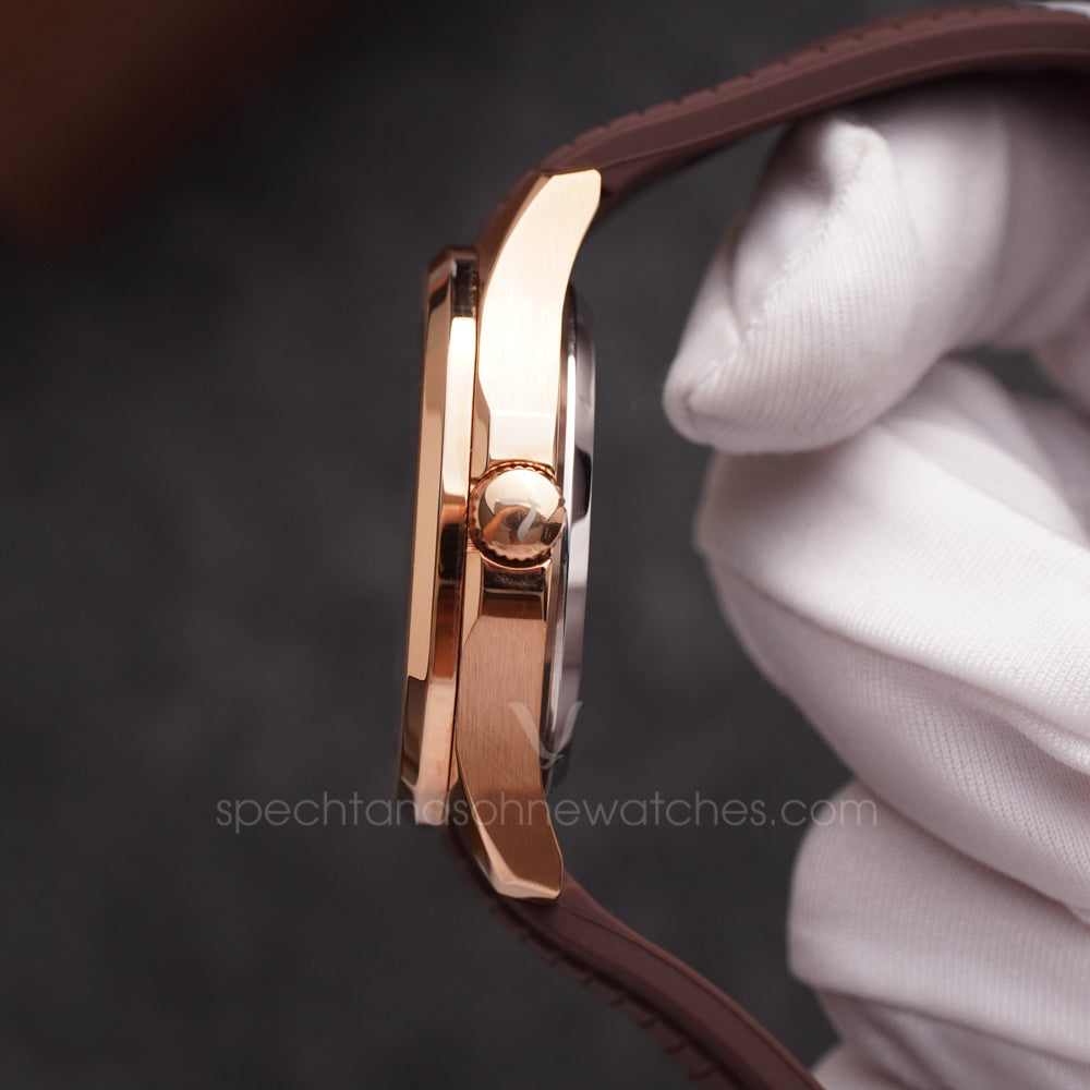 Specht & Söhne SP0008A4 Automático — Esportivo 40mm, pulseira de silicone, vista 4