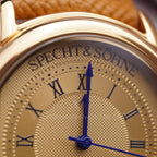 Specht & Söhne SP0038Q3 Quartz — Compacto 35mm, pulseira de couro, vista 4