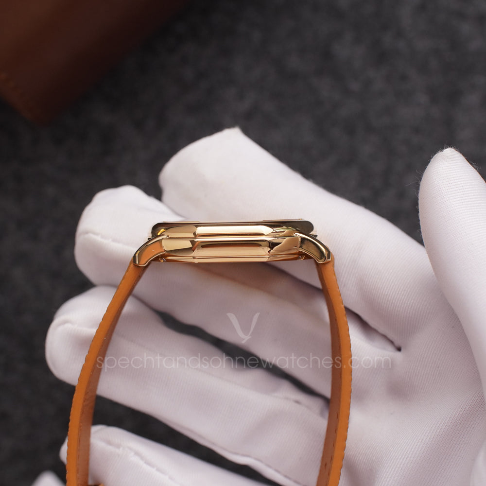 Specht & Söhne SP0038Q3 Quartz — Compacto 35mm, pulseira de couro, vista 6