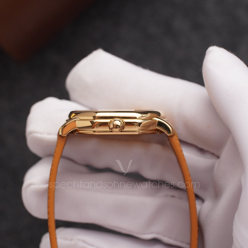 Specht & Söhne SP0038Q3 Quartz — Compacto 35mm, pulseira de couro, vista 9