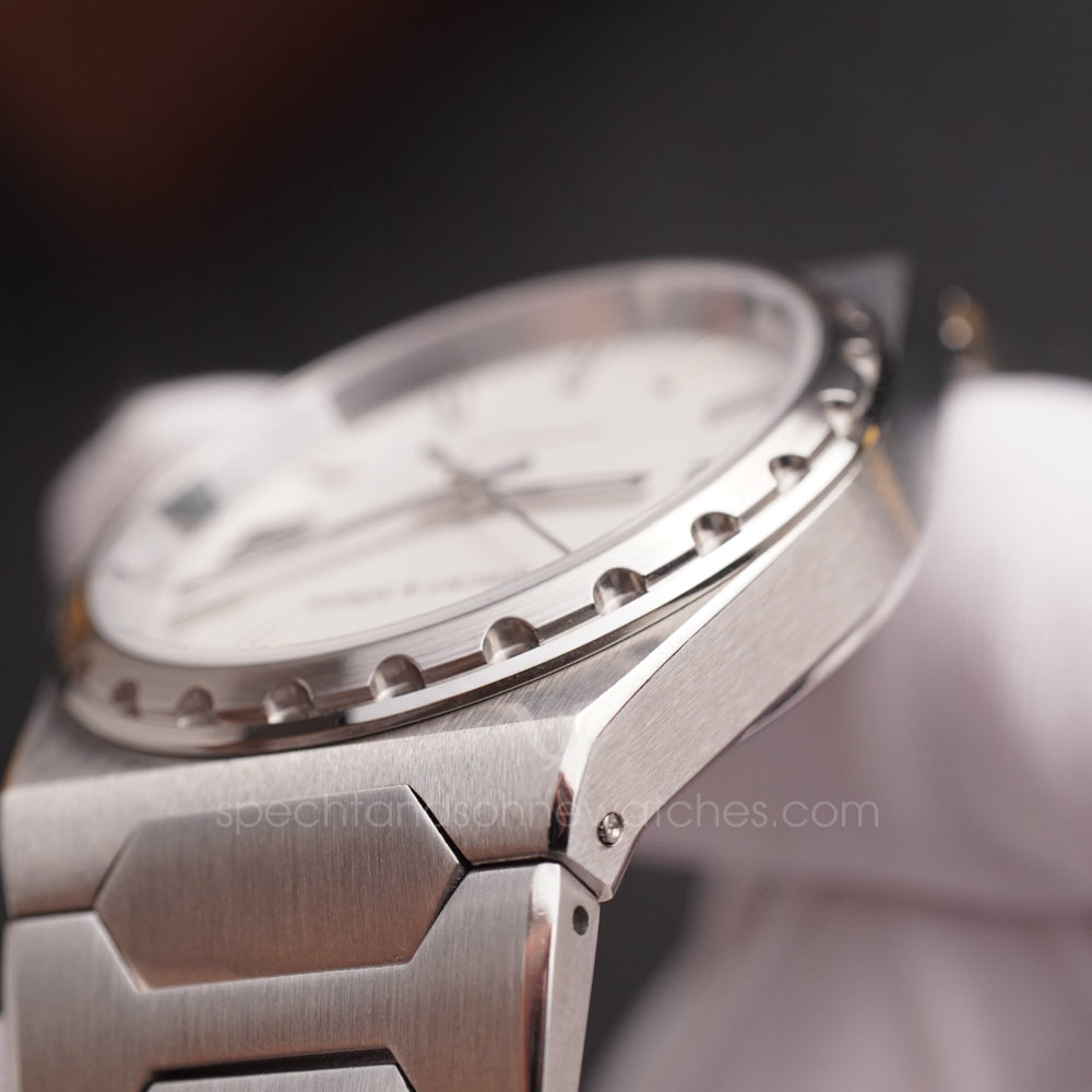 Specht & Söhne SP0004A3 Automático — Ultrafino Integrado 37mm, pulseira de aço, vista 9