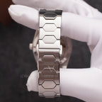 Specht & Söhne SP0004A3 Automático — Ultrafino Integrado 37mm, pulseira de aço, vista 10