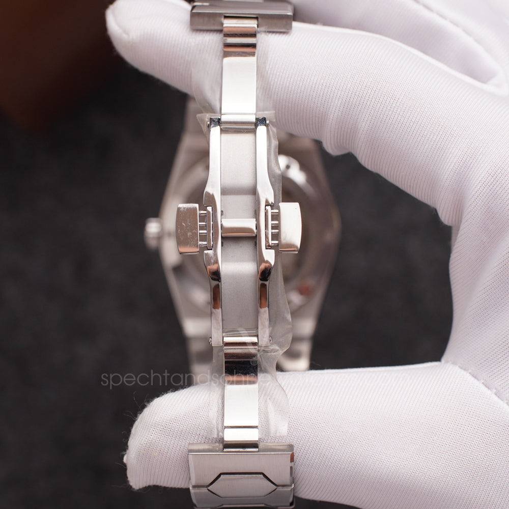 Specht & Söhne SP0004A3 Automático — Ultrafino Integrado 37mm, pulseira de aço, vista 11
