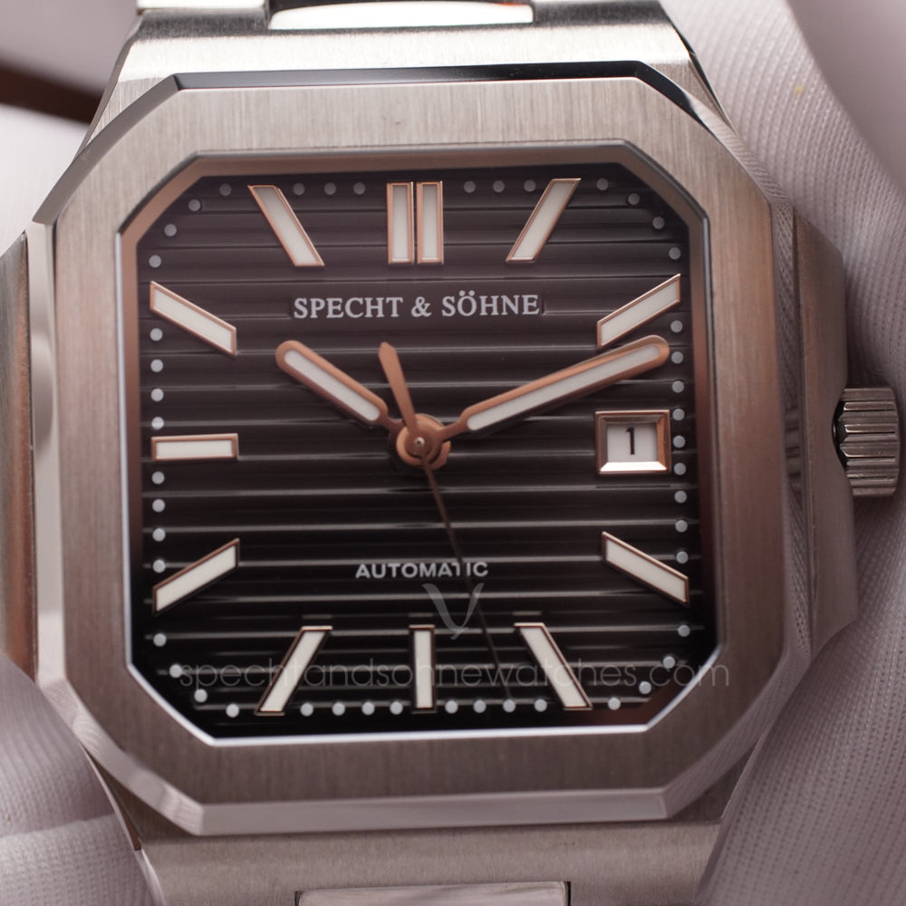 Specht & Söhne SP0028A4 Automático — Esportivo 41mm, pulseira de aço, vista 3