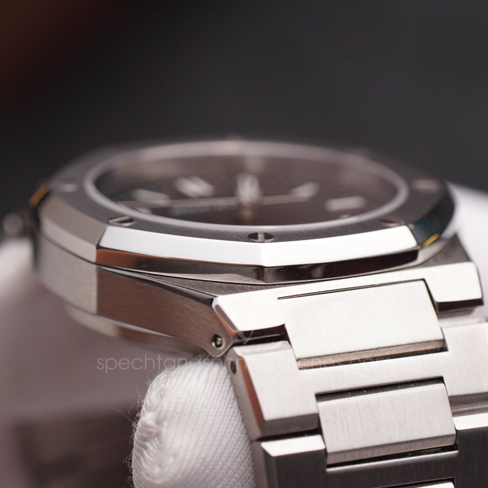 Specht & Söhne SP0019A3 Automático — Octogonal 37mm, pulseira de aço, vista 10