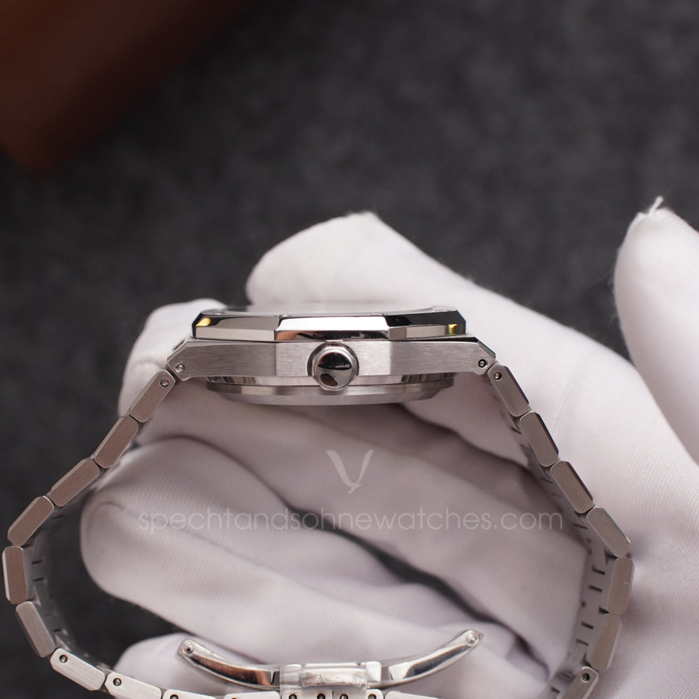 Specht & Söhne SP0019A3 Automático — Octogonal 37mm, pulseira de aço, vista 12