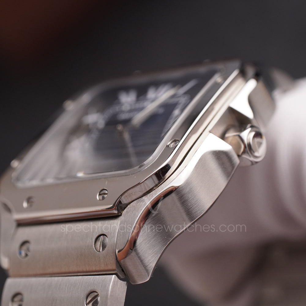 Specht & Söhne SP0037A2 Automático — Quadrado com Parafusos 37mm, pulseira de aço, vista 6