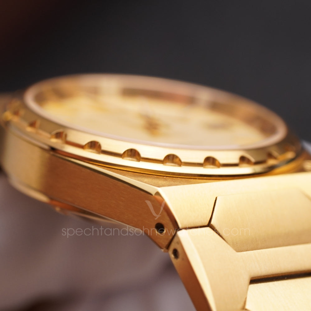 Specht & Söhne SP0004A5 Automático — Ultrafino Integrado 37mm, pulseira de aço, vista 5