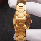 Specht & Söhne SP0004A5 Automático — Ultrafino Integrado 37mm, pulseira de aço, vista 11