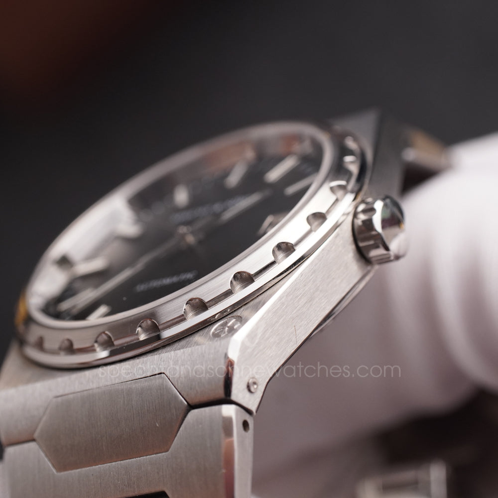 Specht & Söhne SP0004A4 Automático — Ultrafino Integrado 37mm, pulseira de aço, vista 10
