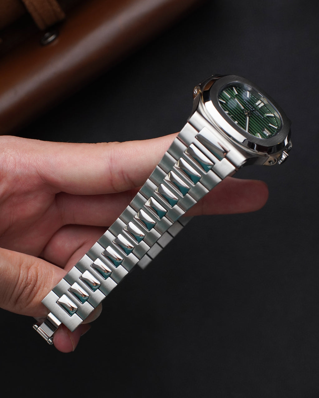 Specht & Söhne SP0005A3-V2 Automático — Esportivo Integrado 40mm, pulseira de aço, vista 6