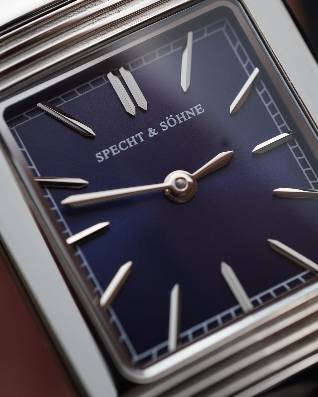 Specht & Söhne SP0029Q3 Quartz — Retangular Reversível, pulseira de couro, vista 4