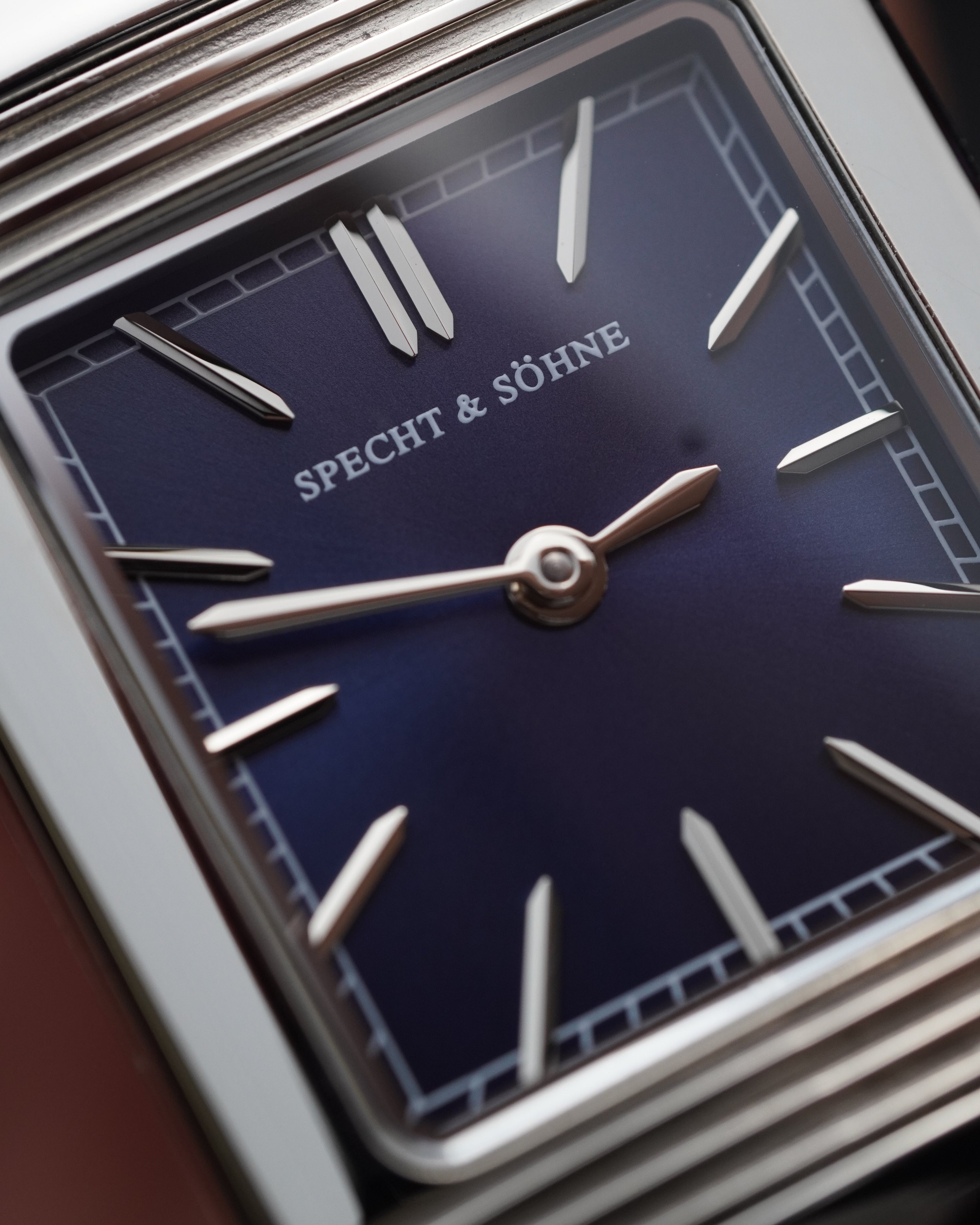 Specht & Söhne SP0029Q3 Quartz — Retangular Reversível, pulseira de couro, vista 4
