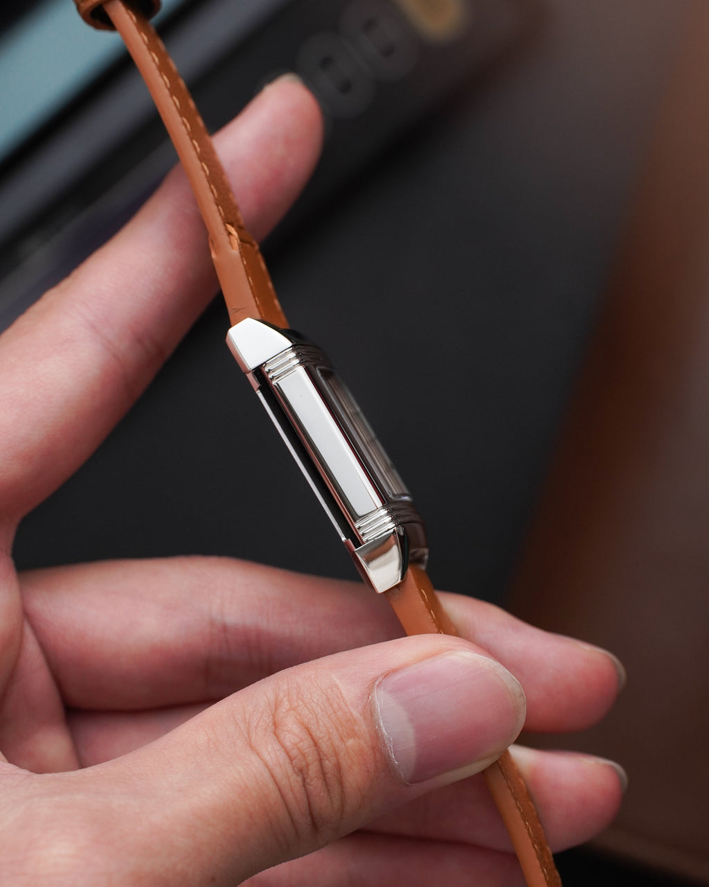 Specht & Söhne SP0029Q2 Quartz — Retangular Reversível, pulseira de couro, vista 8