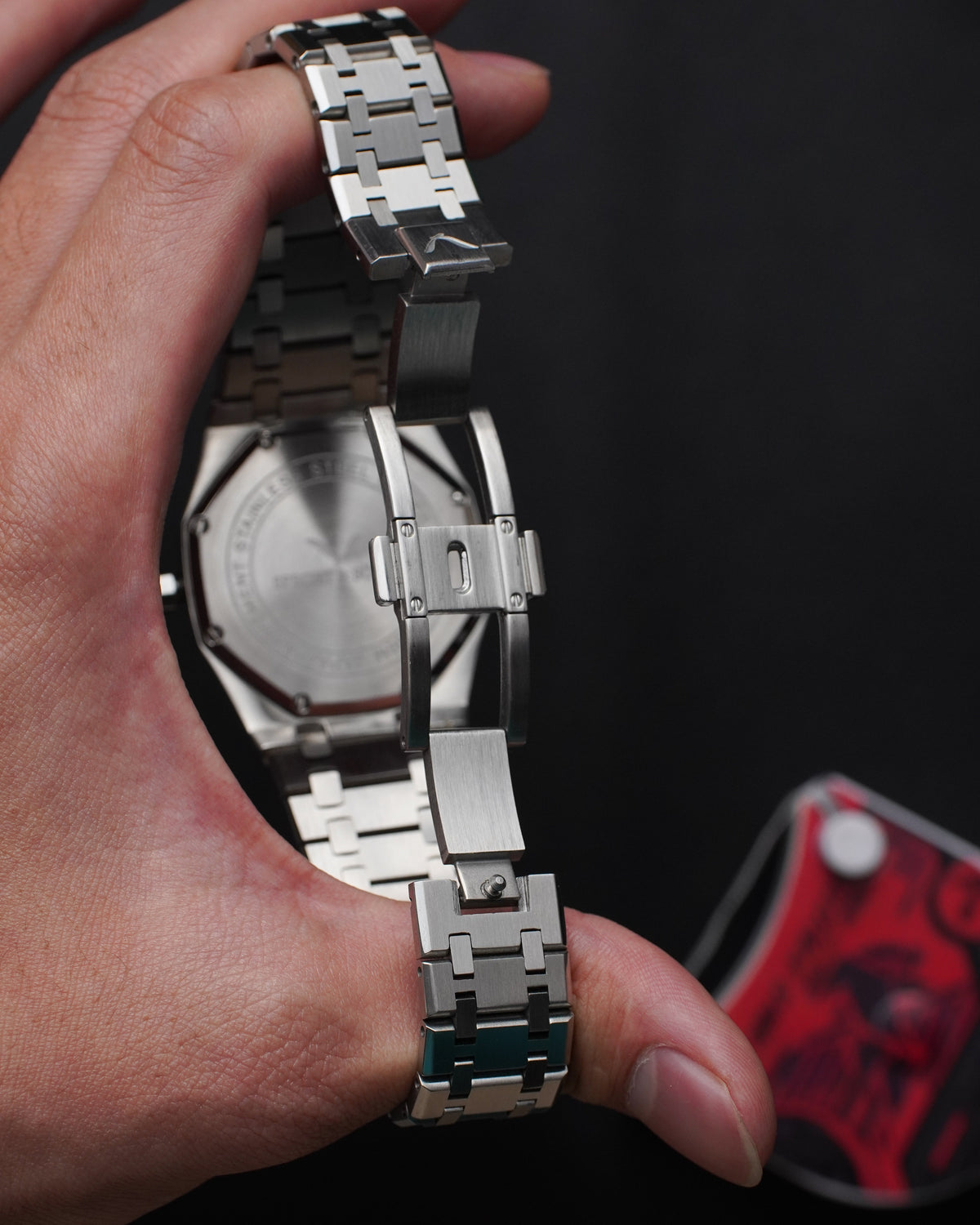 Specht & Söhne SP0041Q4 Quartz — Slim 38mm, pulseira de aço, vista 8