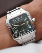 Specht & Söhne SP0037A3 Automático — Quadrado com Parafusos 37mm, pulseira de aço, vista 2