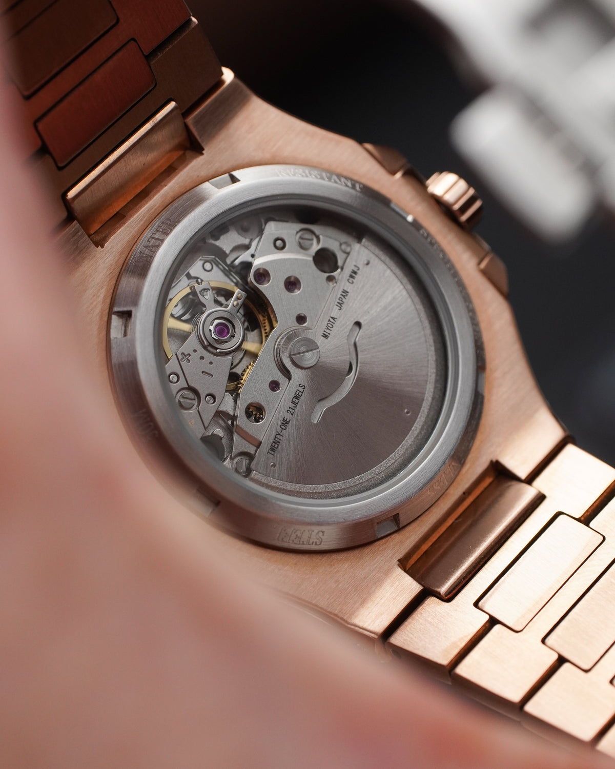 Specht & Söhne SP0005A5-V2 Automático — Esportivo Integrado 40mm, pulseira de aço, vista 5