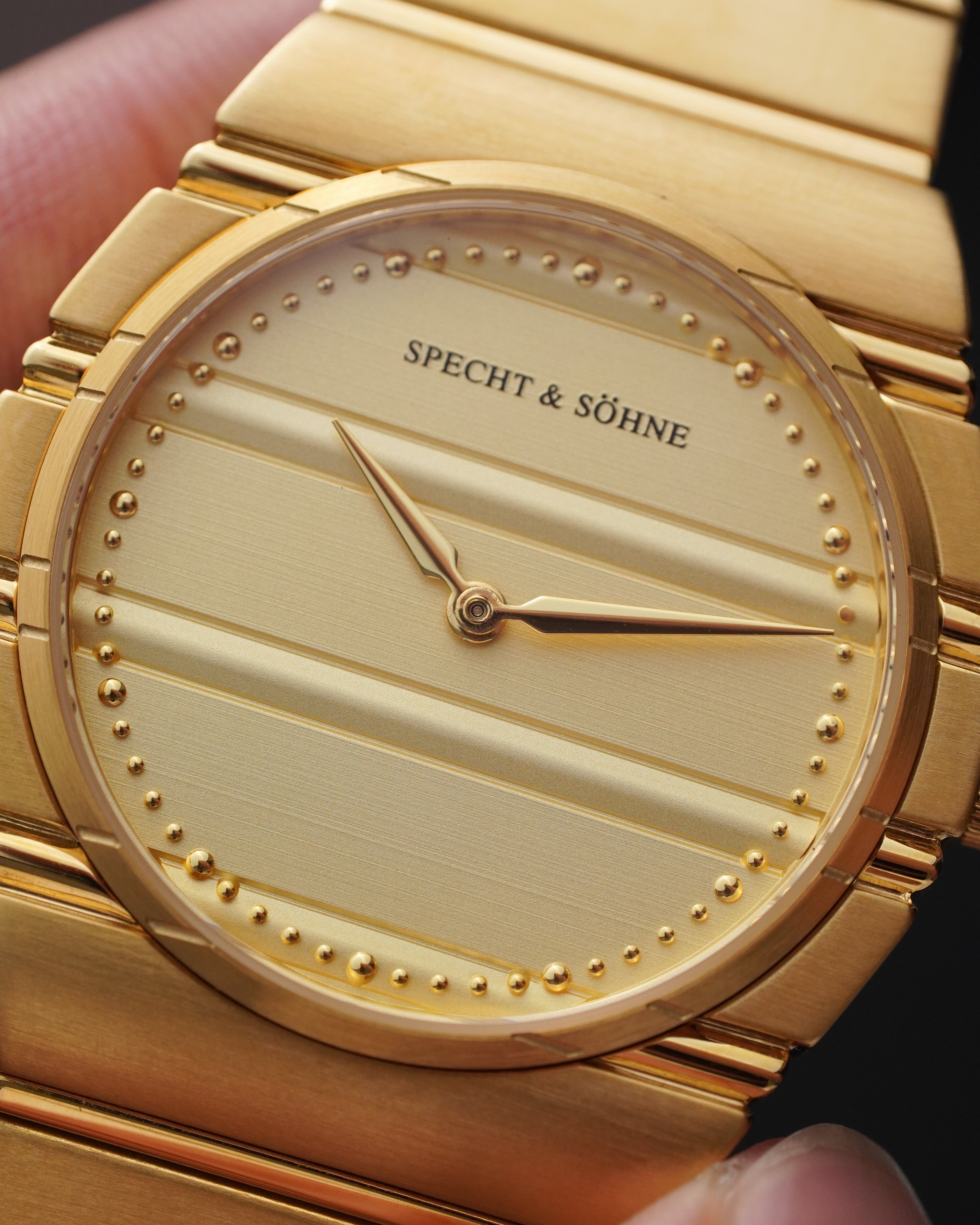 Specht & Söhne SP0032Q4 Quartz — Ultrafino 37mm, pulseira de aço, vista 4