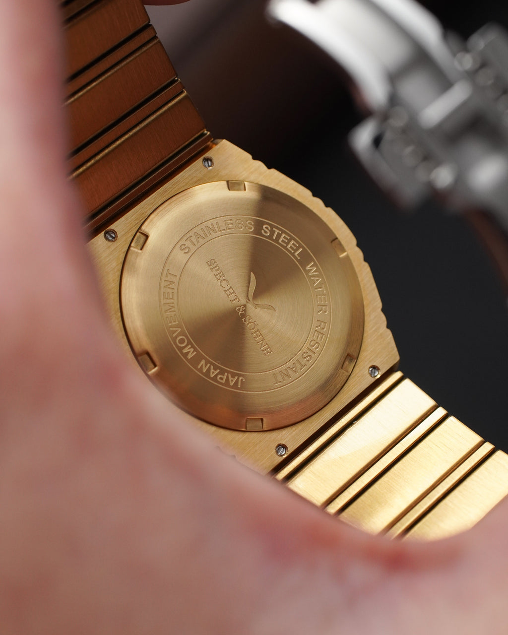 Specht & Söhne SP0032Q4 Quartz — Ultrafino 37mm, pulseira de aço, vista 7