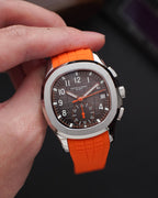 Specht & Söhne SP0006Q1 Quartz — Cronógrafo Esportivo 42mm, pulseira de silicone, vista 2