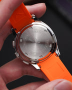 Specht & Söhne SP0006Q1 Quartz — Cronógrafo Esportivo 42mm, pulseira de silicone, vista 8