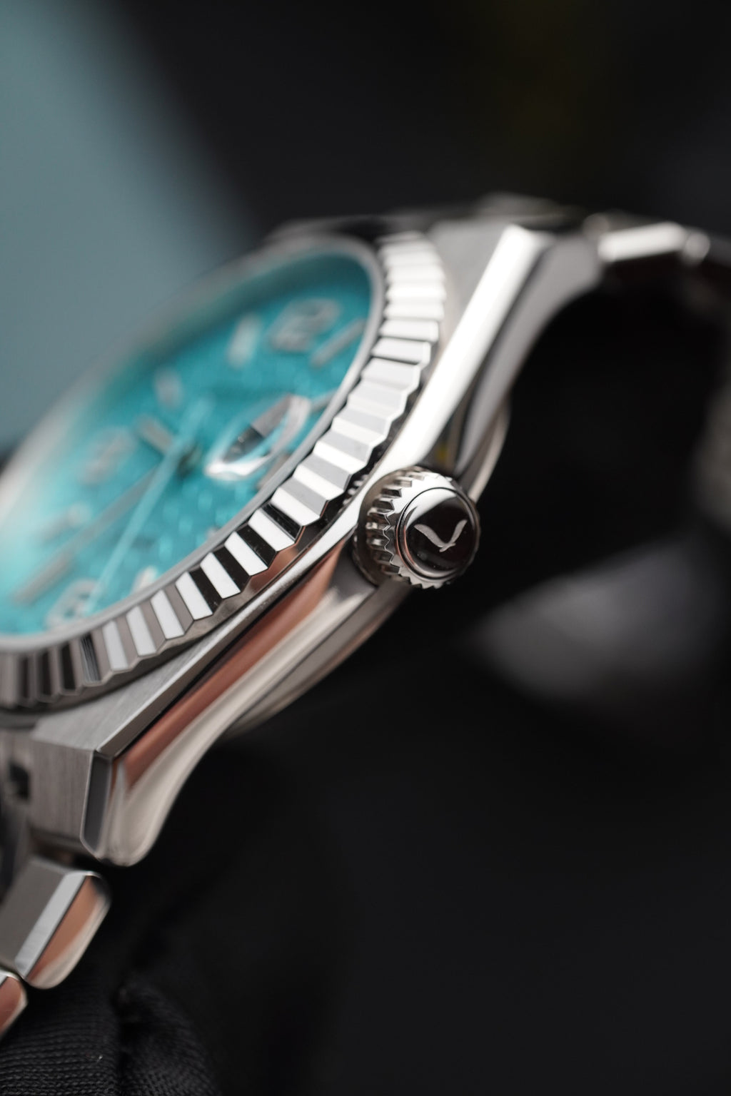 Specht & Söhne SP0043A5 Automático — Explorador 37mm, pulseira de aço, vista 8