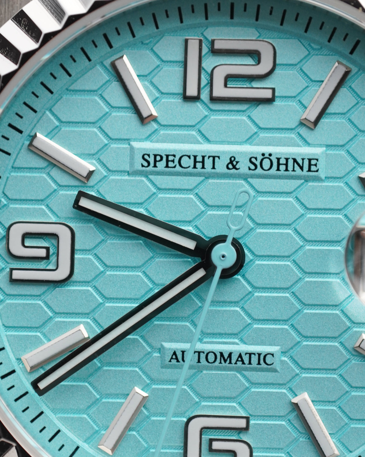 Specht & Söhne SP0043A5 Automático — Explorador 37mm, pulseira de aço, vista 5