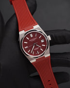 Specht & Söhne SP0007A6-37-R Automático — Tonneau 37mm, pulseira de aço, vista 3