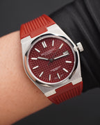 Specht & Söhne SP0007A6-37-R Automático — Tonneau 37mm, pulseira de aço, vista 4