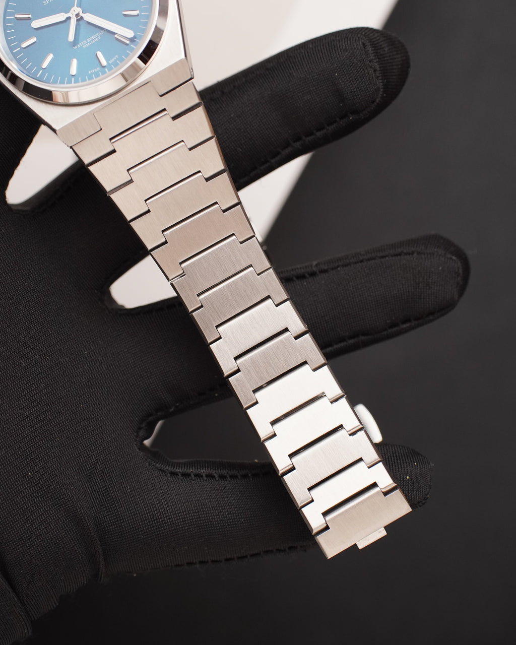 Specht & Söhne SP0002Q3-37 Quartz — Tonneau 37mm Quartzo, pulseira de aço, vista 7