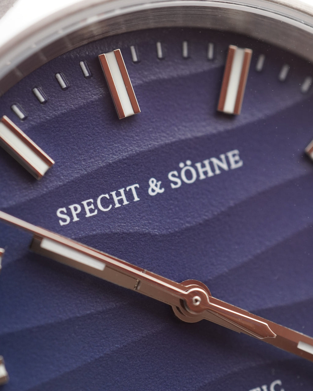 Specht & Söhne SP0036A2-D Automático — Integrado 37mm, pulseira de aço, vista 5