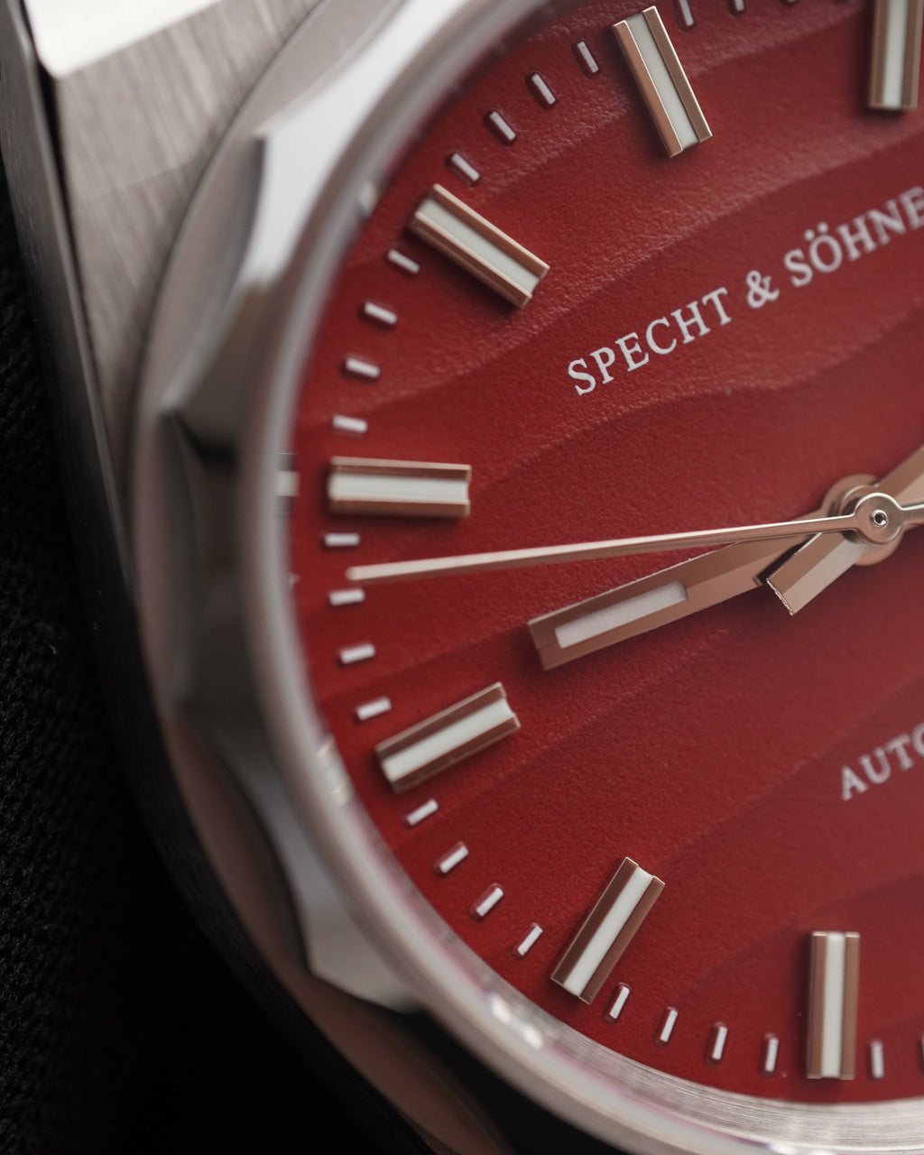 Specht & Söhne SP0036A7-D Automático — Integrado 37mm, pulseira de aço, vista 4