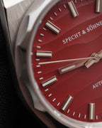 Specht & Söhne SP0036A7-D Automático — Integrado 37mm, pulseira de aço, vista 4