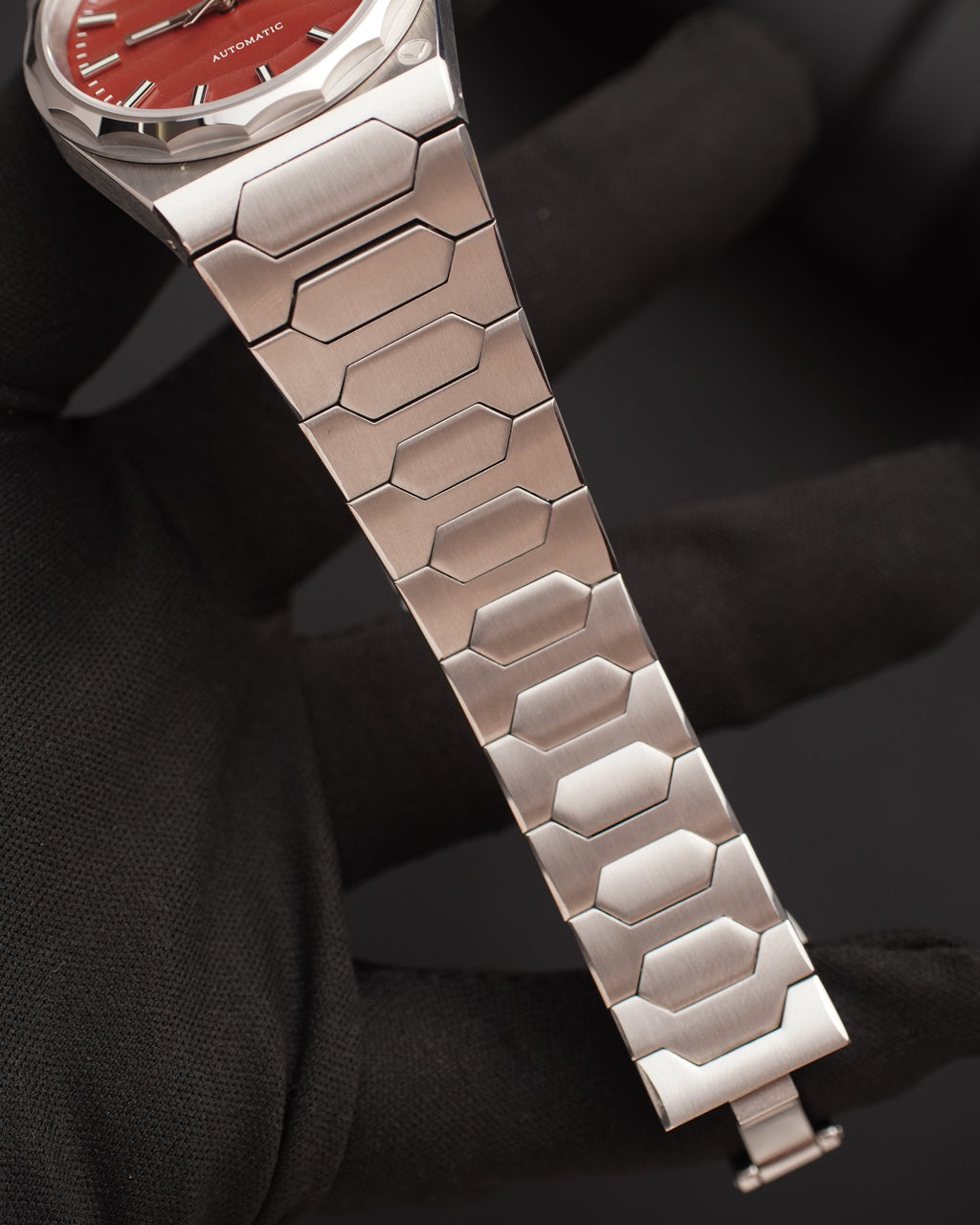 Specht & Söhne SP0036A7-D Automático — Integrado 37mm, pulseira de aço, vista 5