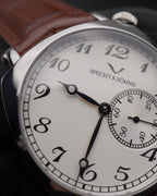 Specht & Söhne SP2645A1 Automático — Automático Seagull 38mm, pulseira de couro, vista 4