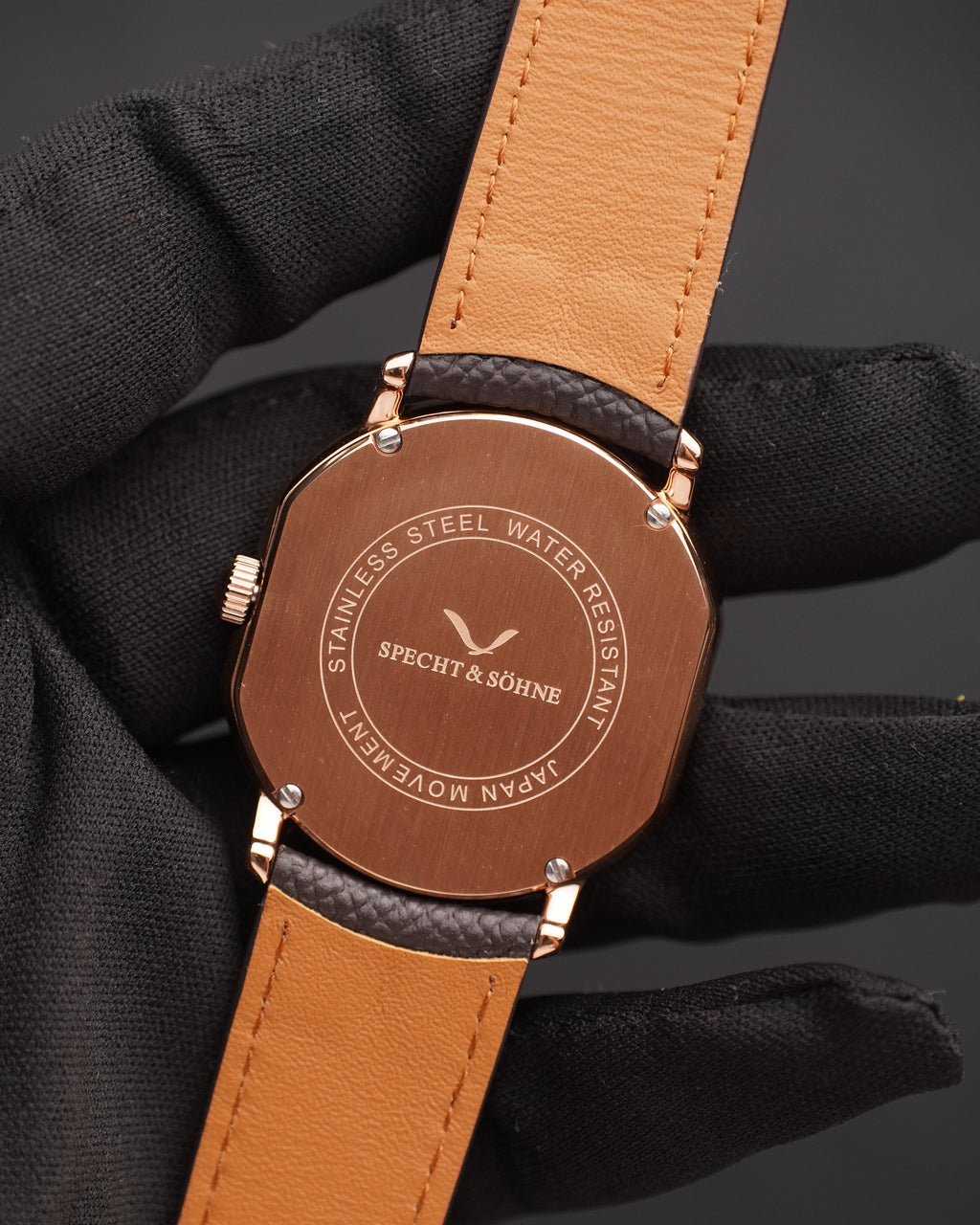 Specht & Söhne SP0038Q4 Quartz — Compacto 35mm, pulseira de couro, vista 9