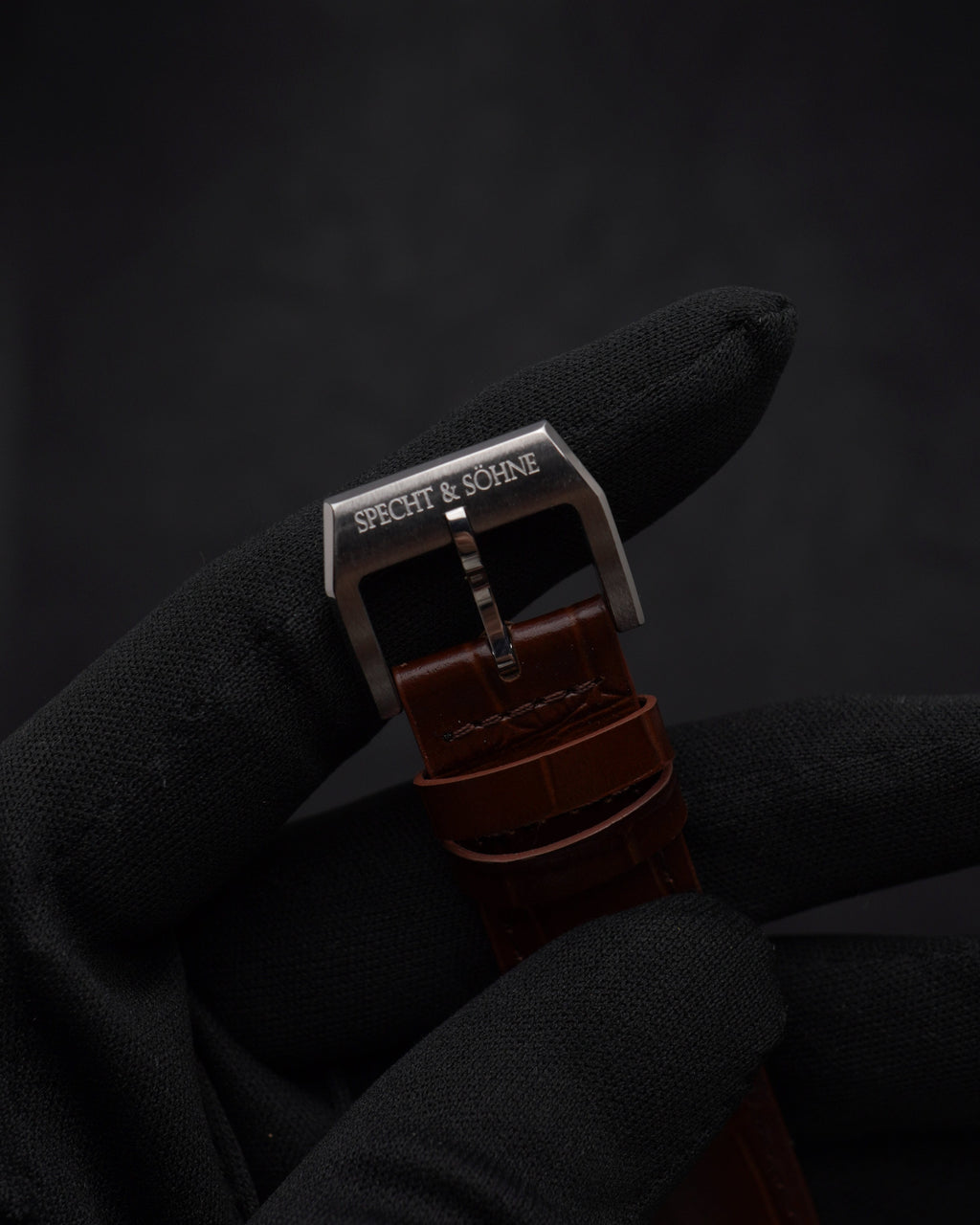 Specht & Söhne SP2645A1 Automático — Automático Seagull 38mm, pulseira de couro, vista 7