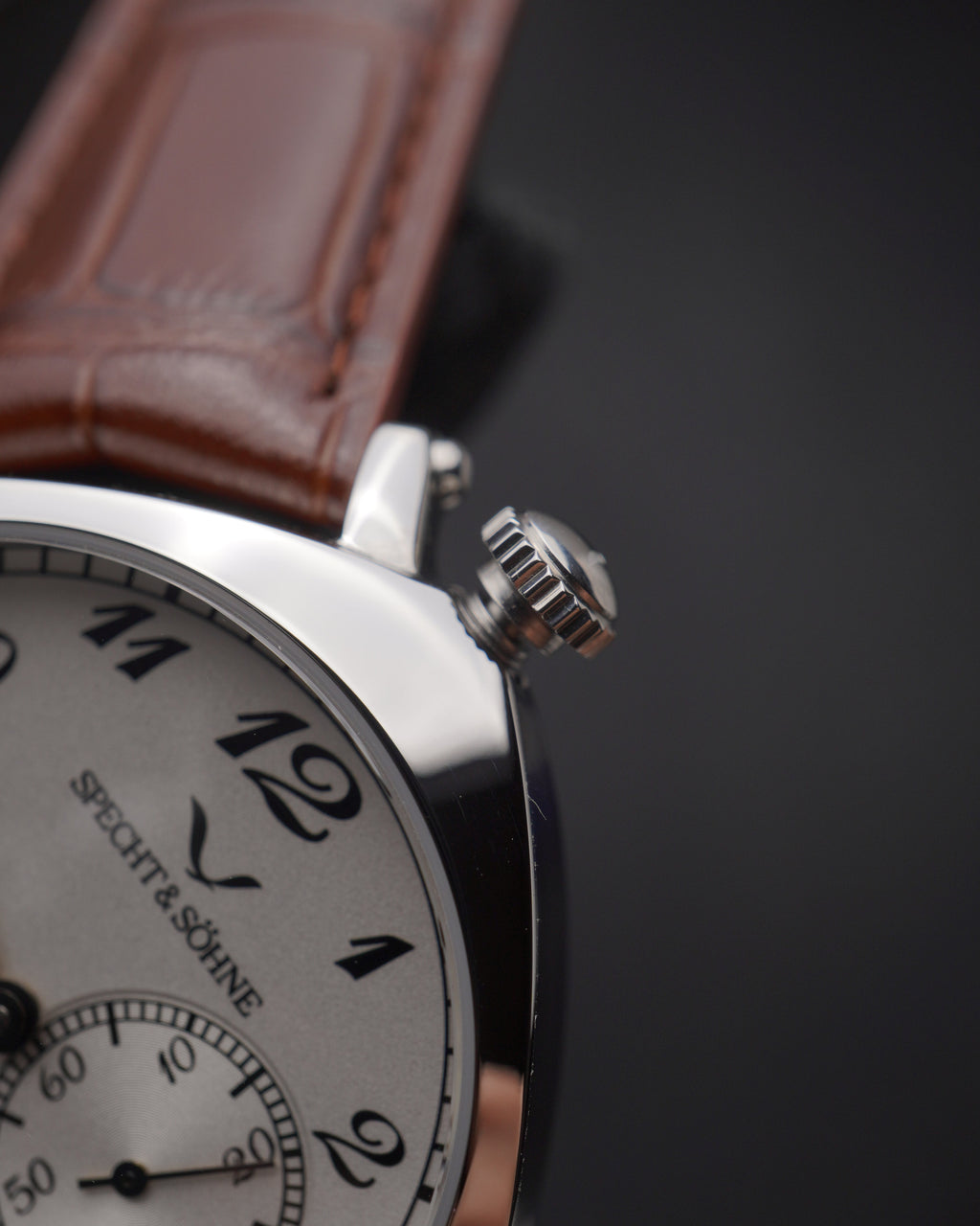 Specht & Söhne SP2645A1 Automático — Automático Seagull 38mm, pulseira de couro, vista 11