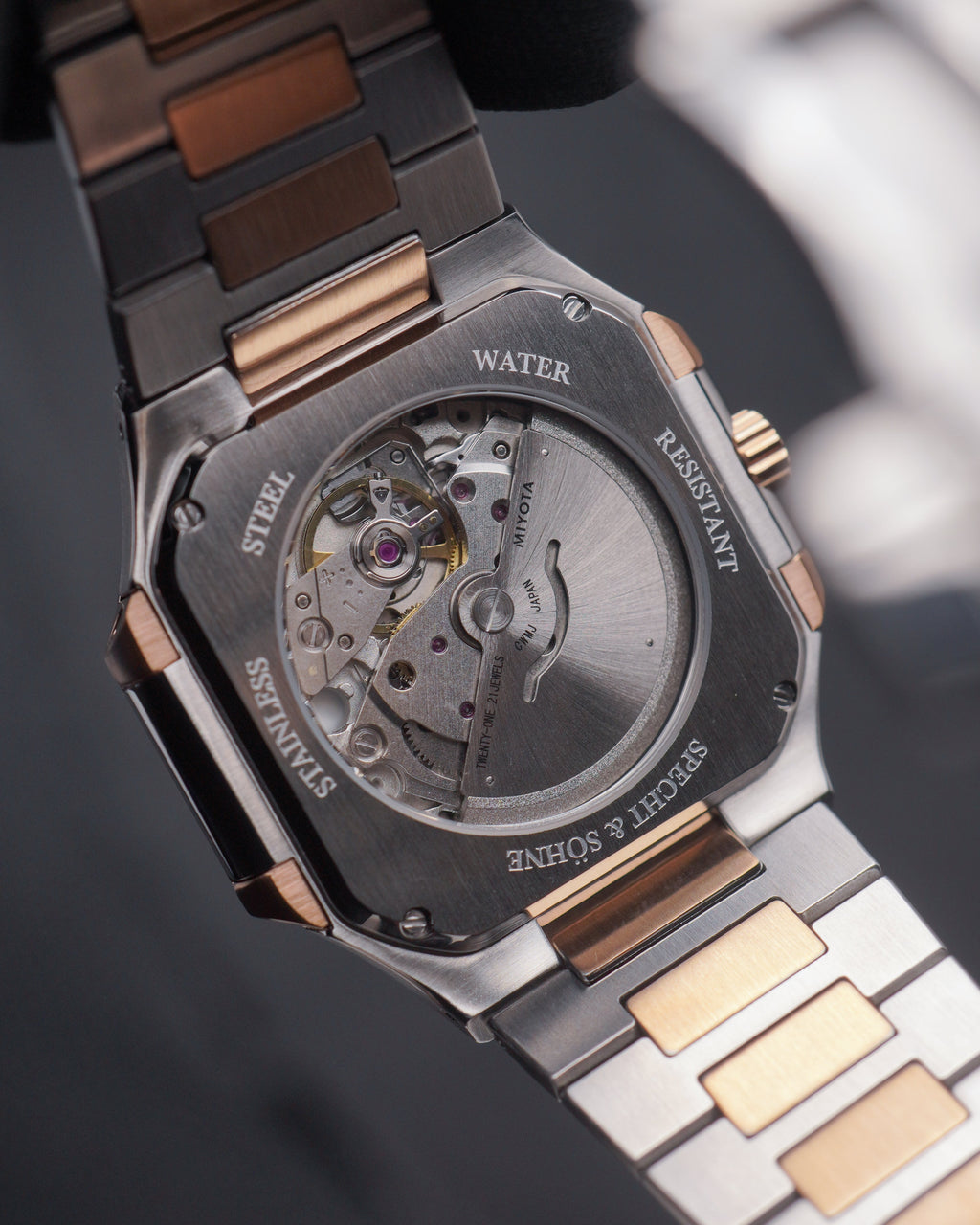 Specht & Söhne SP0028A7 Automático — Esportivo 41mm, pulseira de aço, vista 8