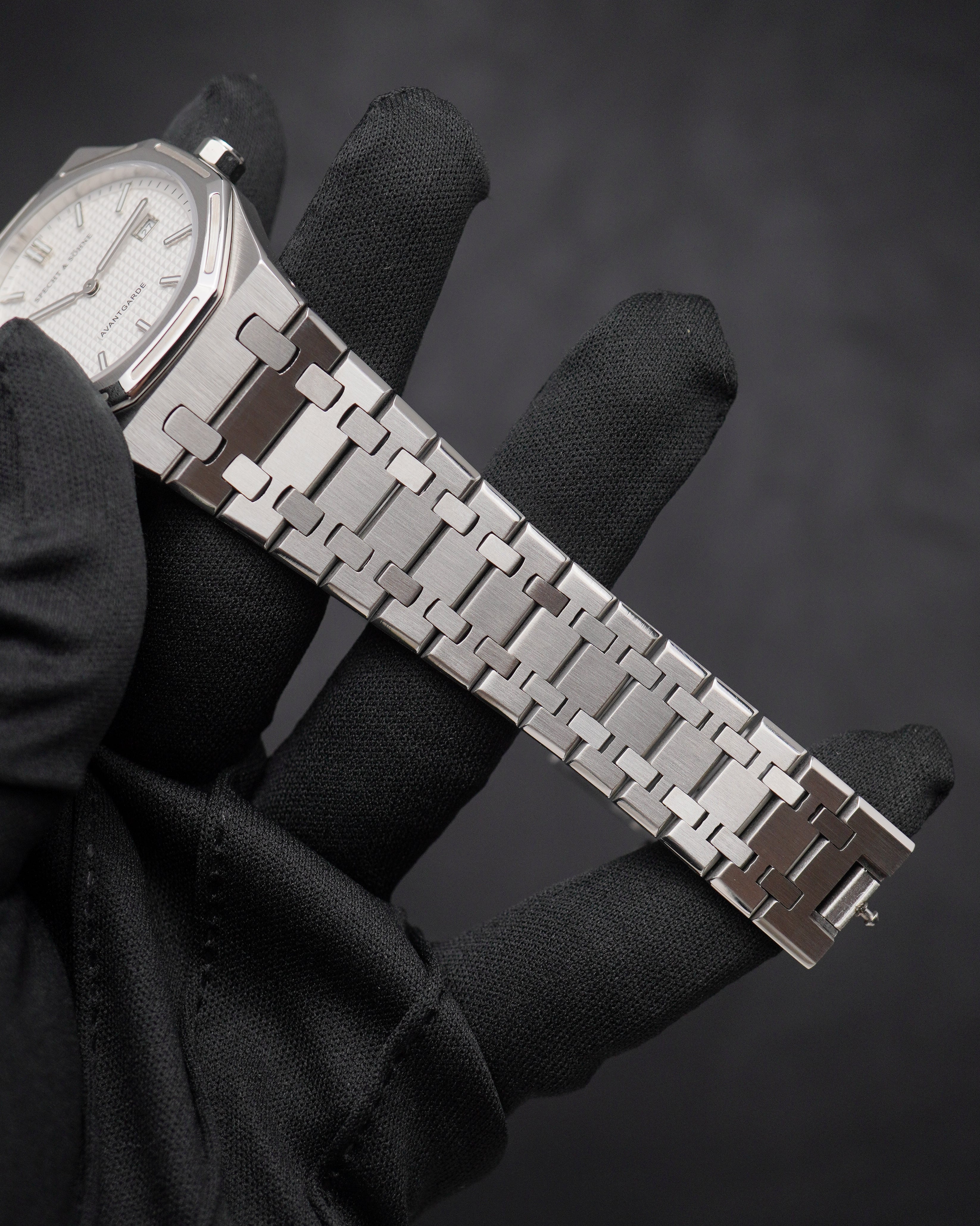 Specht & Söhne SP0041Q1 Quartz — Slim 38mm, pulseira de aço, vista 7