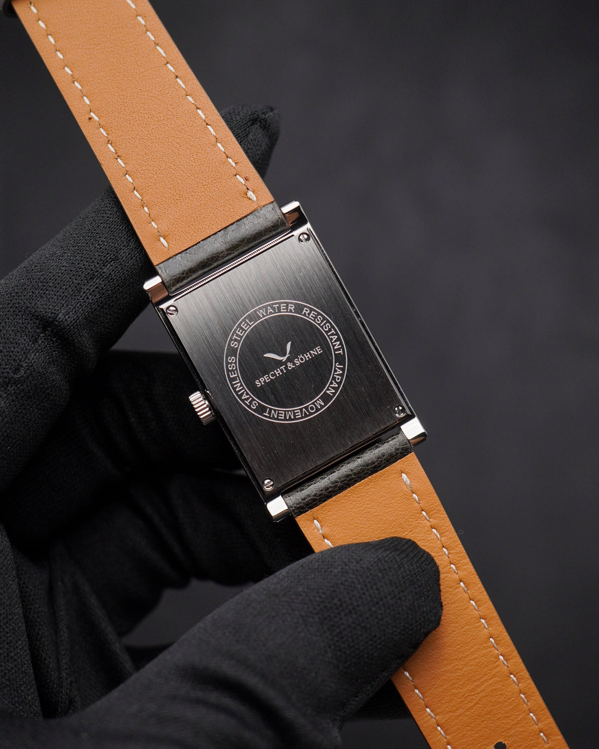Specht & Söhne SP2648Q4 Quartz — Compacto 26mm, pulseira de couro, vista 8