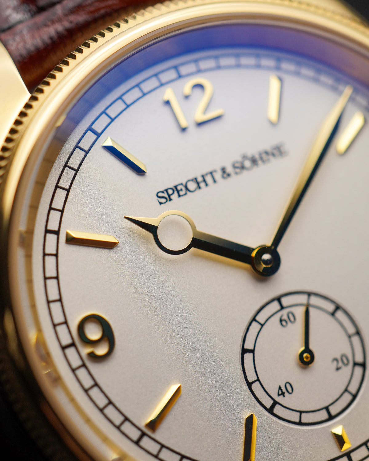 Specht & Söhne SP2649A2 Automático — Automático 38,5mm, pulseira de couro, vista 5