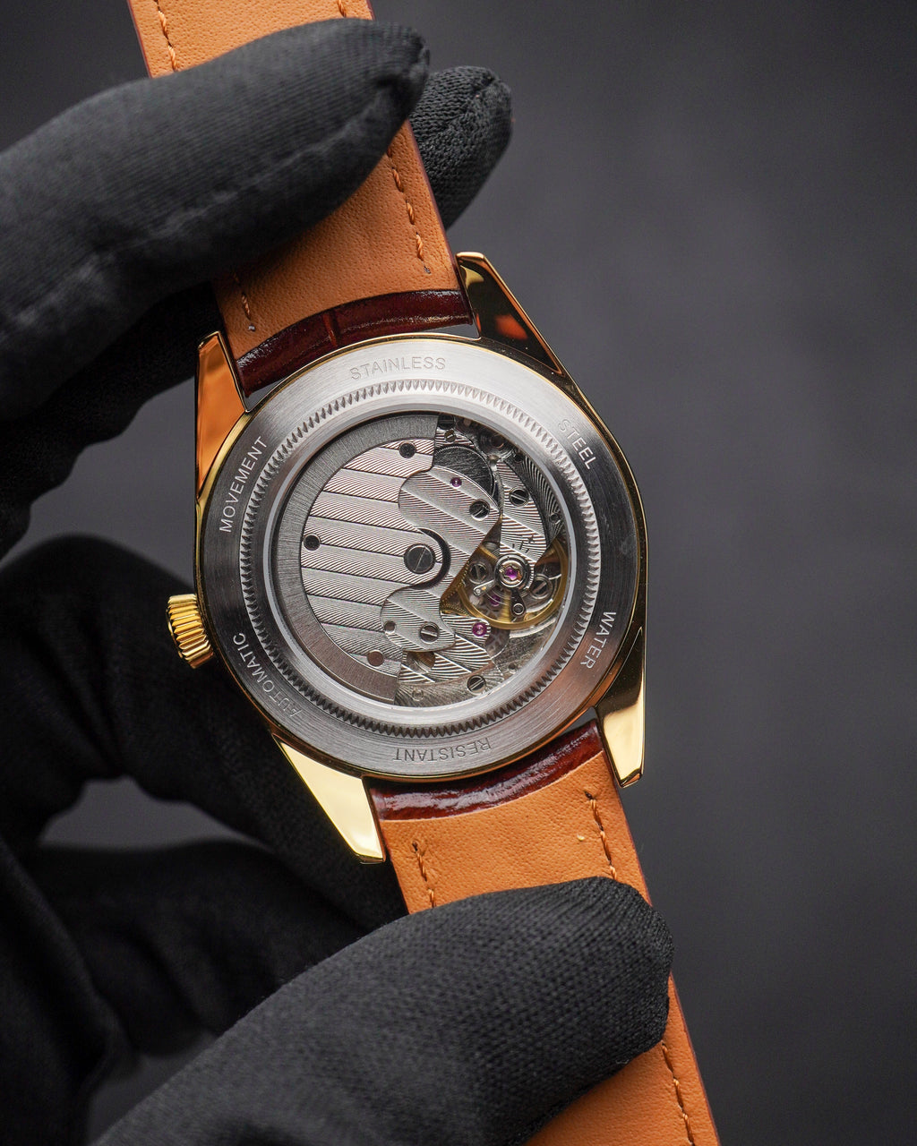Specht & Söhne SP2649A2 Automático — Automático 38,5mm, pulseira de couro, vista 7