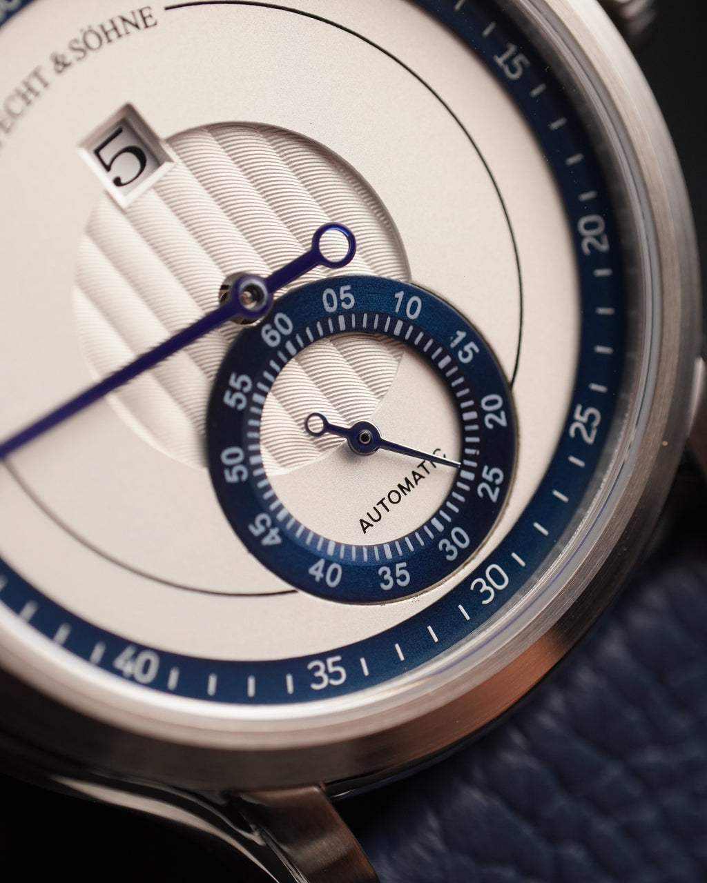 Specht & Söhne SP2652A3 Automático — Automático 39mm Pequenos Segundos, pulseira de couro, vista 3