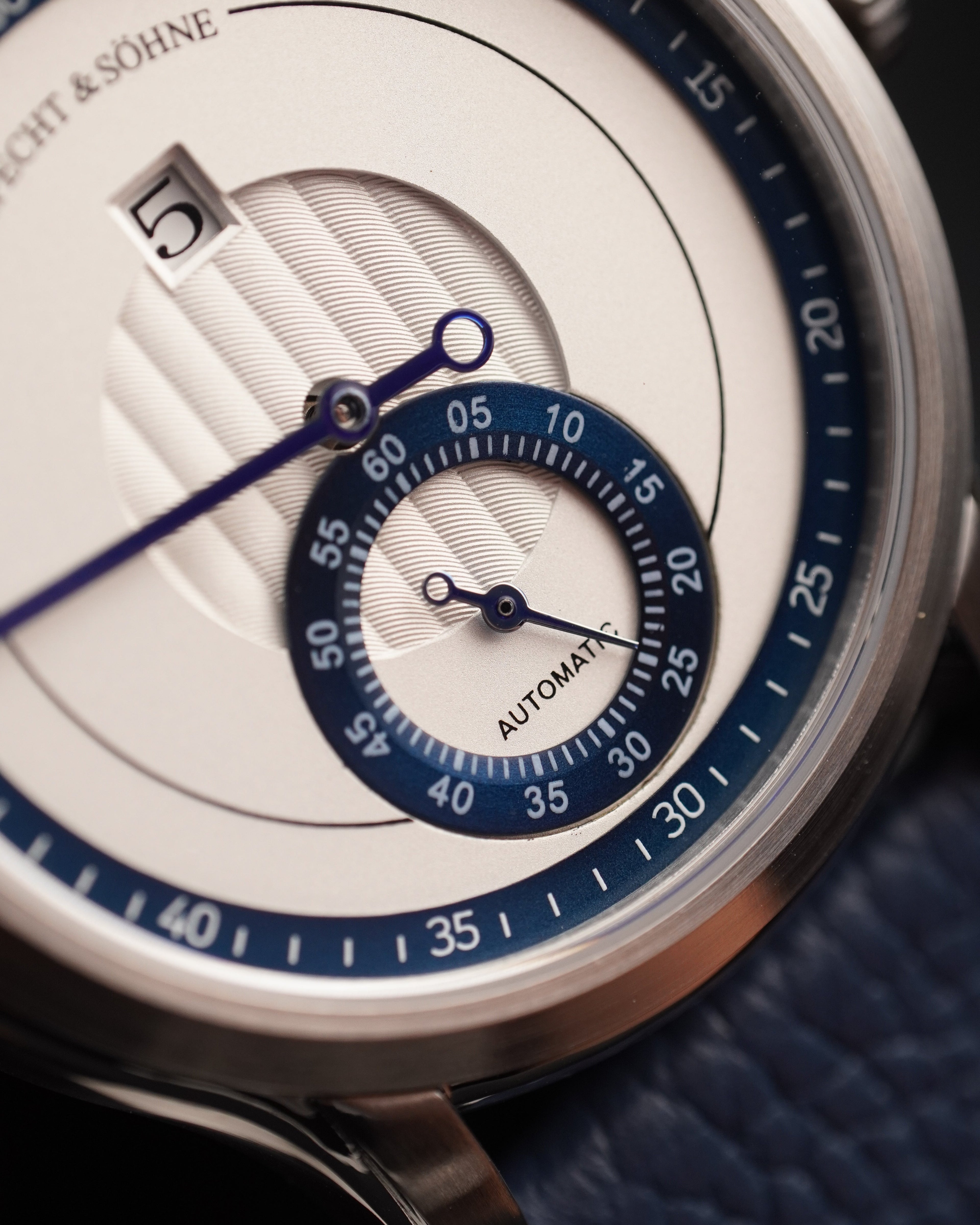 Specht & Söhne SP2652A3 Automático — Automático 39mm Pequenos Segundos, pulseira de couro, vista 3