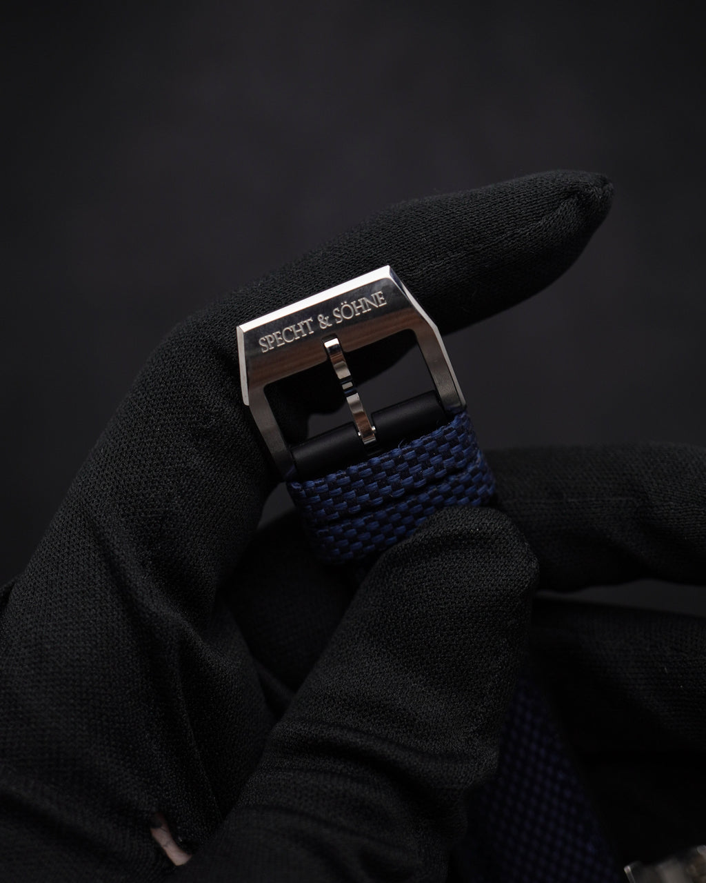 Specht & Söhne SP2647A2 Automático — Automático 38mm Slim, pulseira de borracha, vista 9