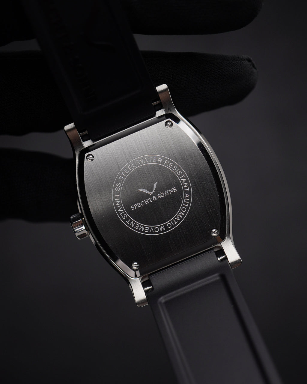 Specht & Söhne SP2651A1 Automático — Automático 35mm, pulseira de borracha, vista 9
