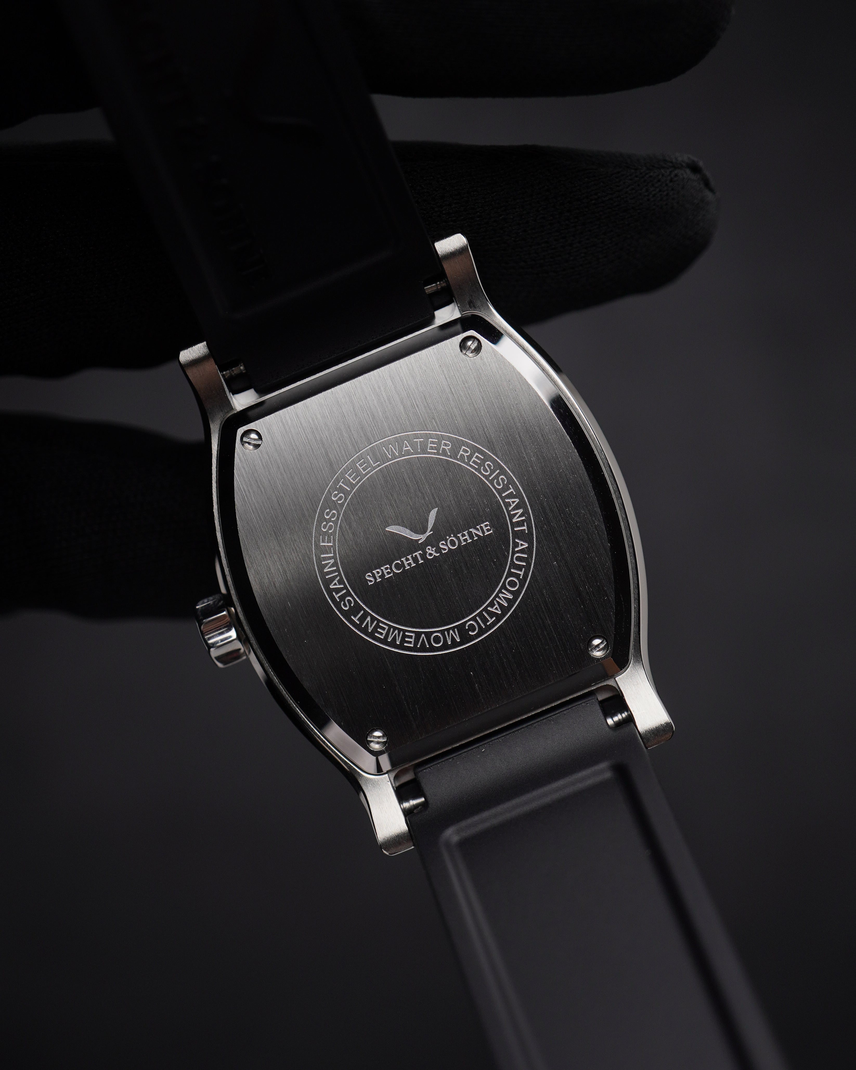 Specht & Söhne SP2651A1 Automático — Automático 35mm, pulseira de borracha, vista 9